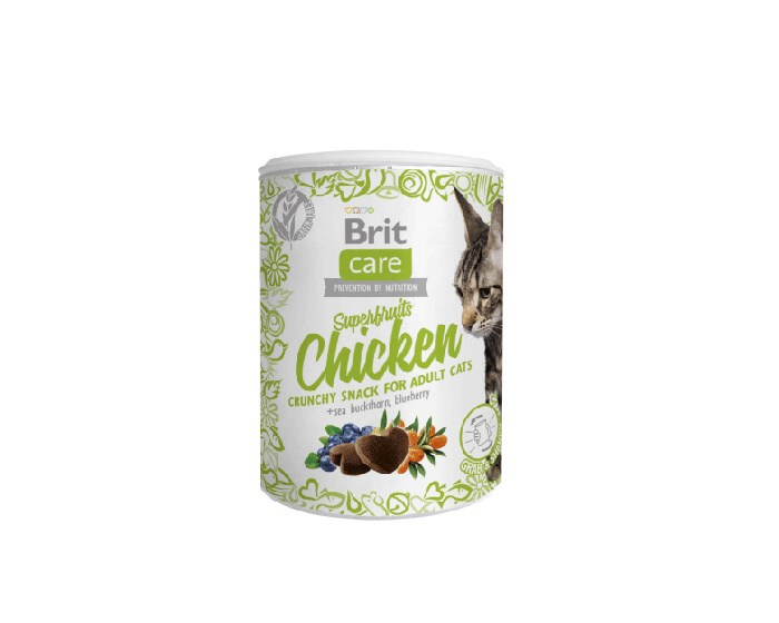 Brit Care Cat Superfruits - 100 Gramm Katzensnack Chicken - Bild 4
