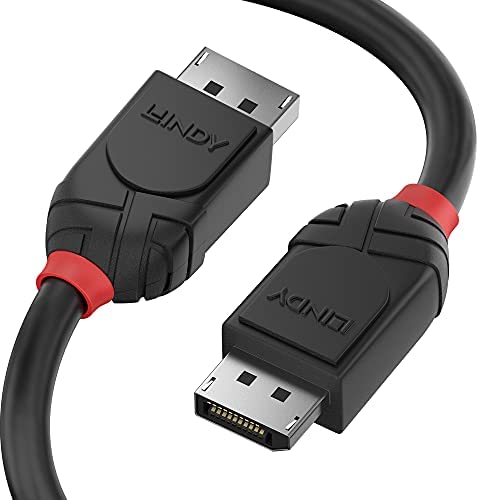 Lindy Black DisplayPort 12 Cable - 05m - Bild 4