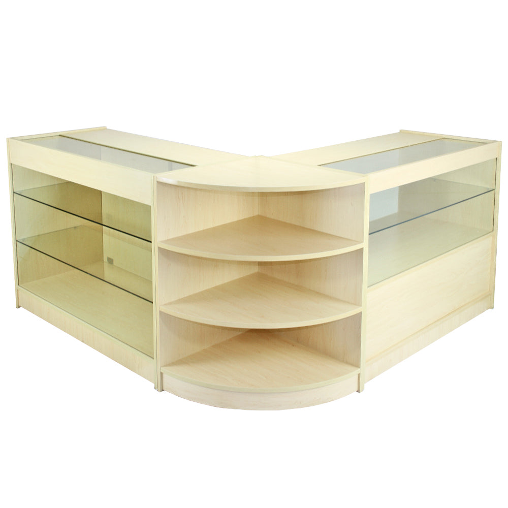 Monster-Shop Jupiter Maple Shop Counter & Retail Display Set