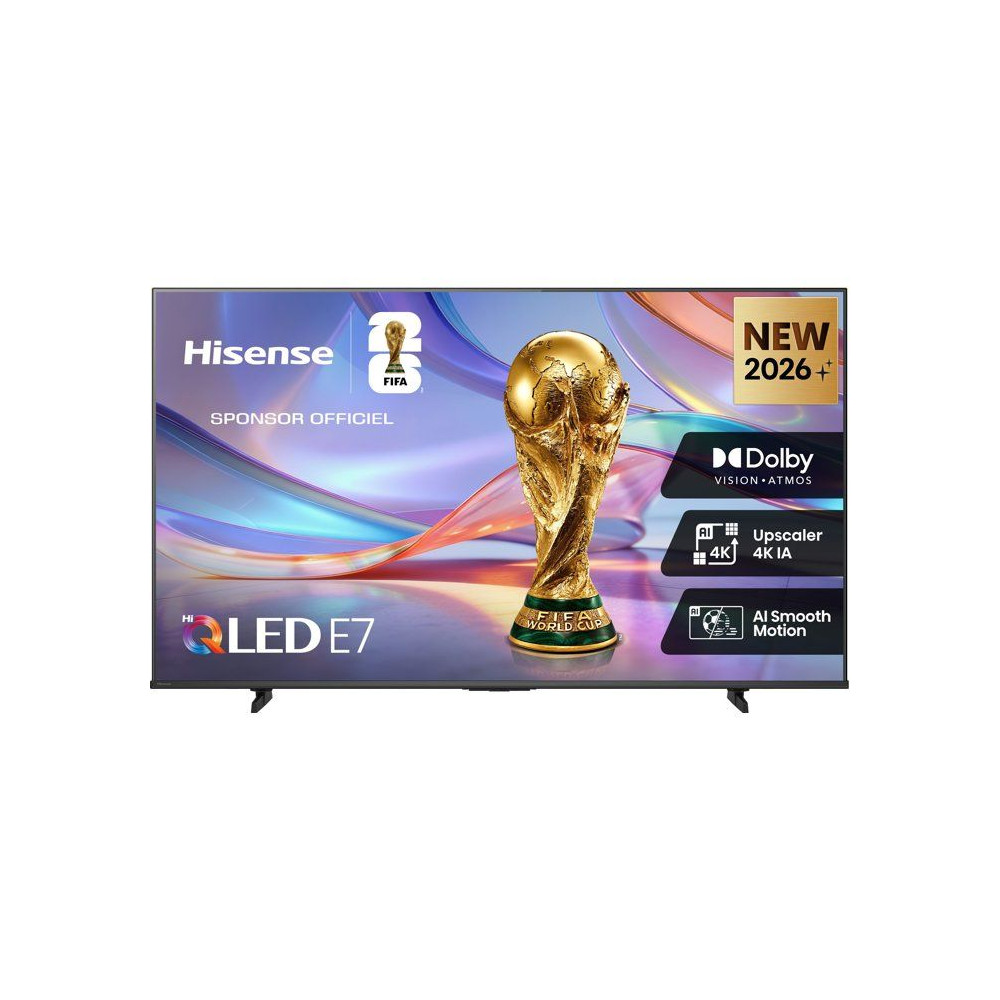 Hisense Tv Qled 65E7s 65" 4K Ultrahd 60Hz Vrr Smart Tv Vidaa Hdr10+ Dolby Atmos - Bild 6