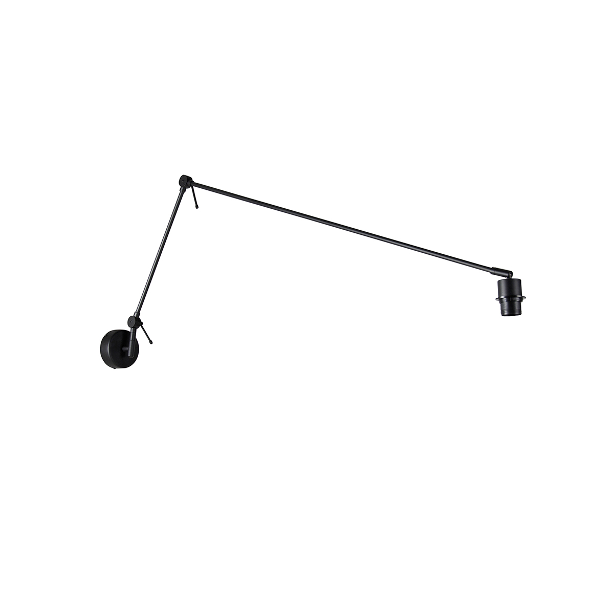 Blitz - Applique Murale - 1 Lumière - L 140 Cm - Noir - Moderne