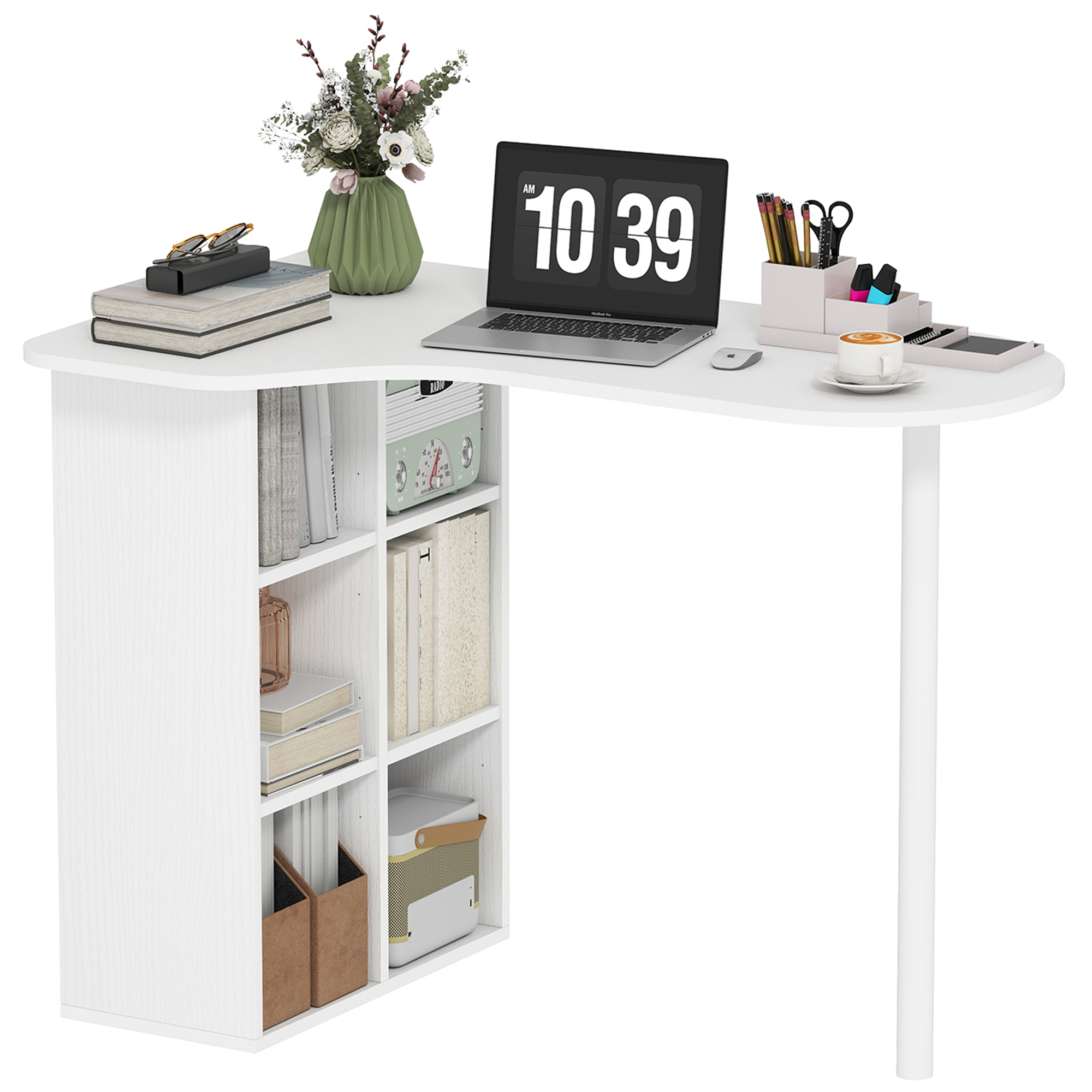 Bureau Incurvé Pour Chambre À Coucher