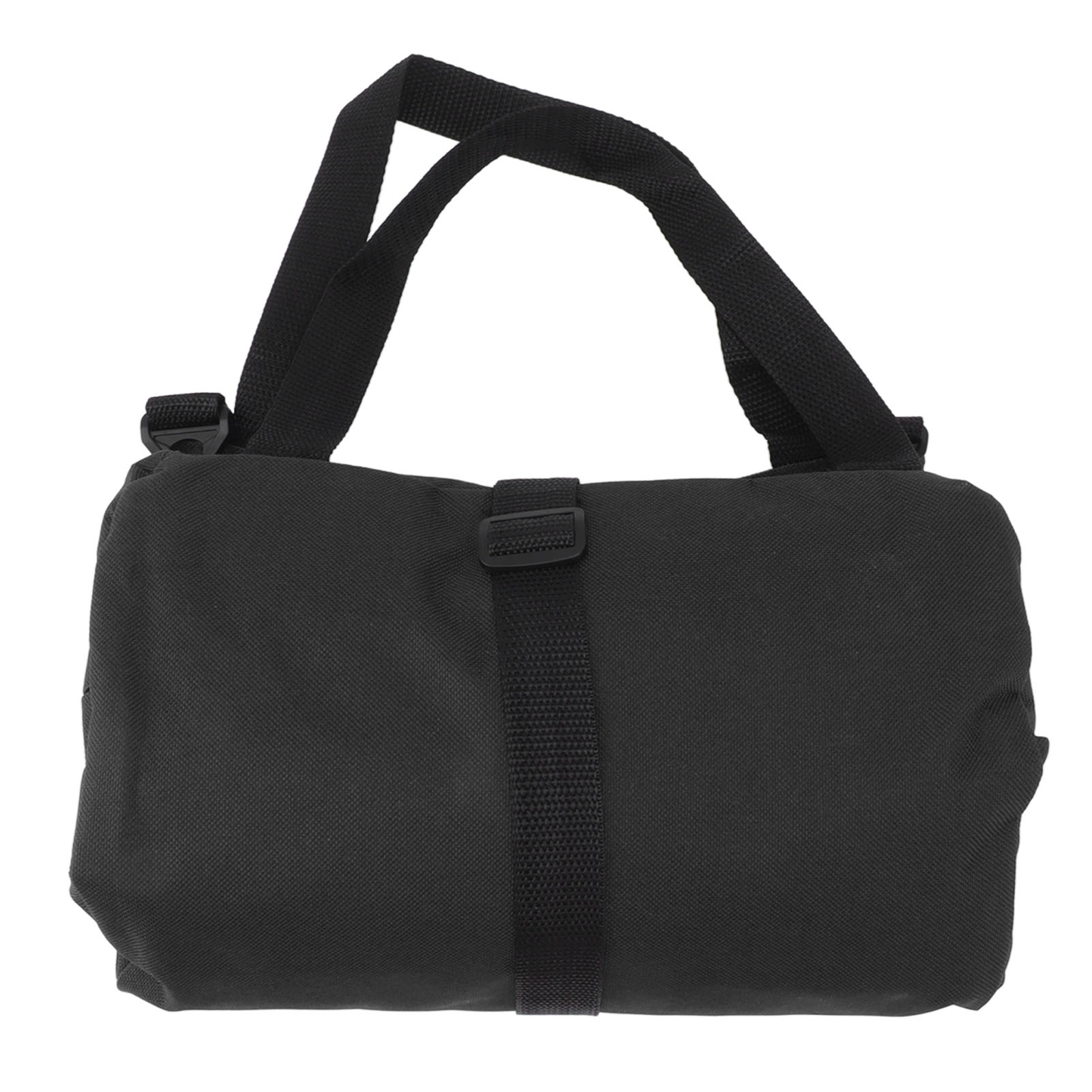 Sac à outils enroulable en tissu Oxford, 5 poches zippées, 46 x 29 cm, sangle de fixation