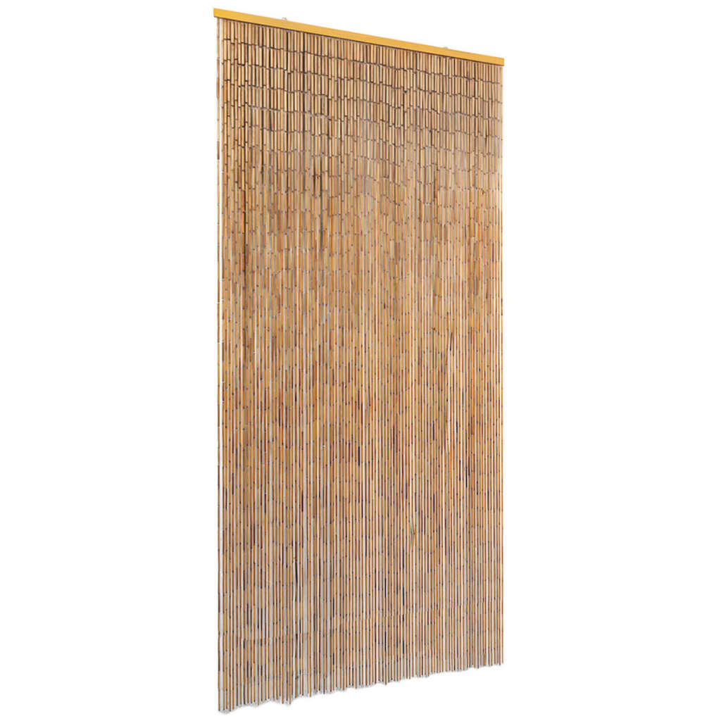 Vidaxl – Rideau De Porte Moustiquaire En Bambou 90 X 220 Cm – Isolation