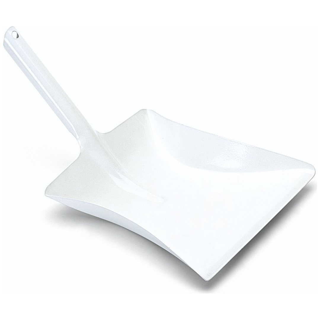 Nölle Profi Brush Kehrschaufel-Metall Weiss