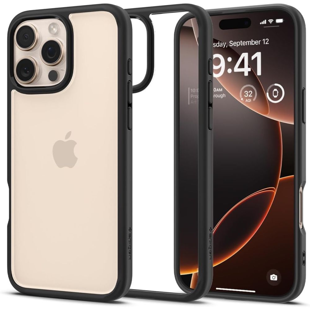 Spigen Ultra Hybrid für das Apple iPhone 16 Pro - Matte Black - Bild 3