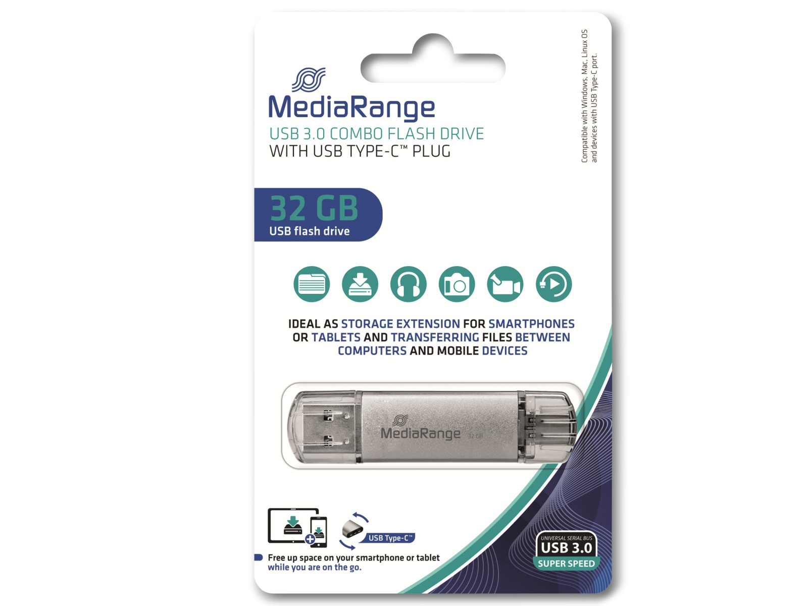 Mediarange Usb-Stick Mr936, Usb 3.0, 32 Gb - Bild 7