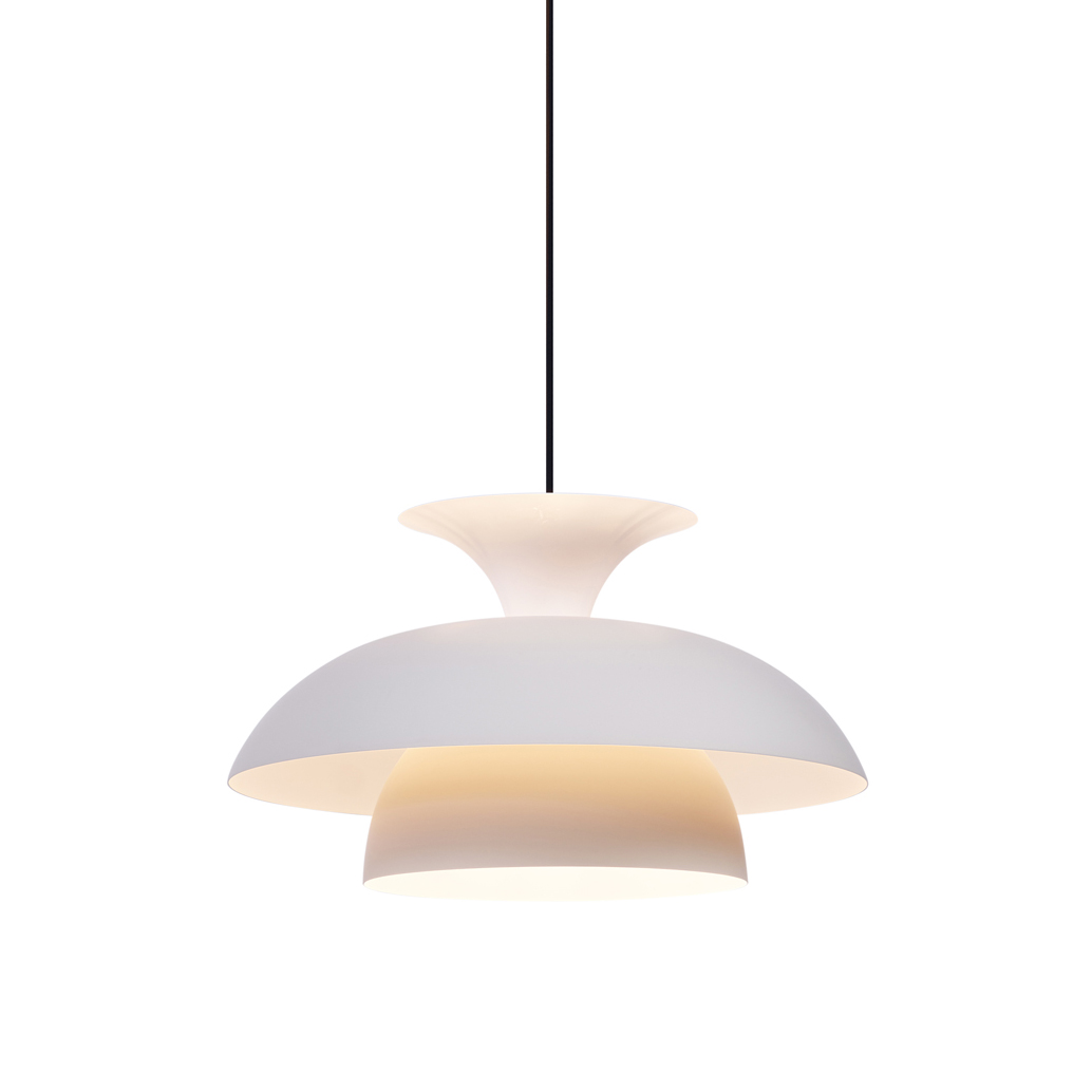 Qazqa Scandinavian Pendant Lamp Beige With White Interior - Titus