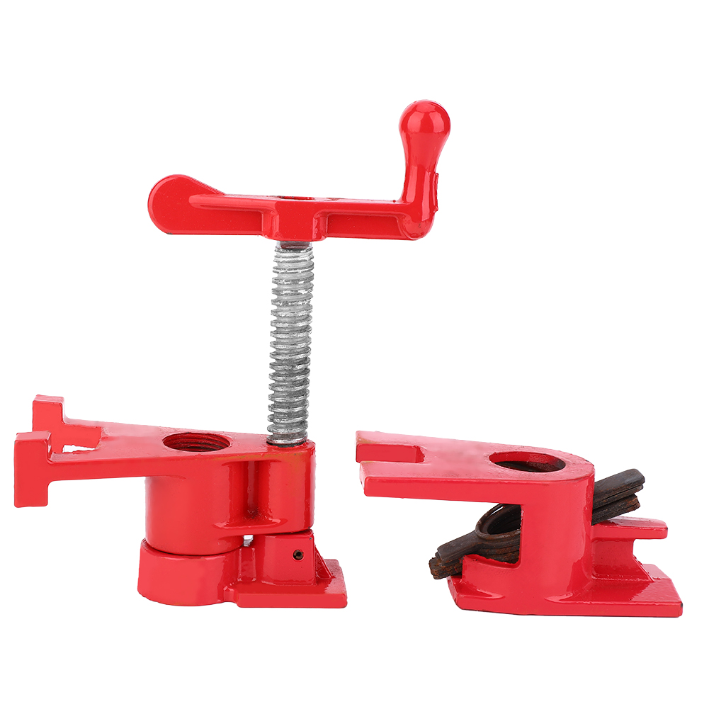 Serre-joint à manivelle verticale pour menuisier, fonte, raccord 3/4 pouces, bride rapide