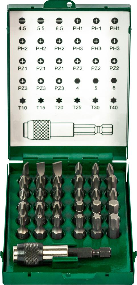 Fp - Fortis Bit-Sortiment 31-Tlg., Incl. Bithalter Mit Schnellwechselfunktion