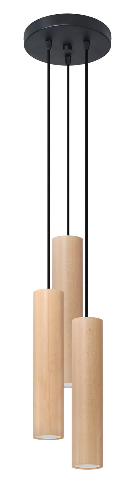 Sollux Lighting Beige Hängelampe Lino 3P - Bild 2