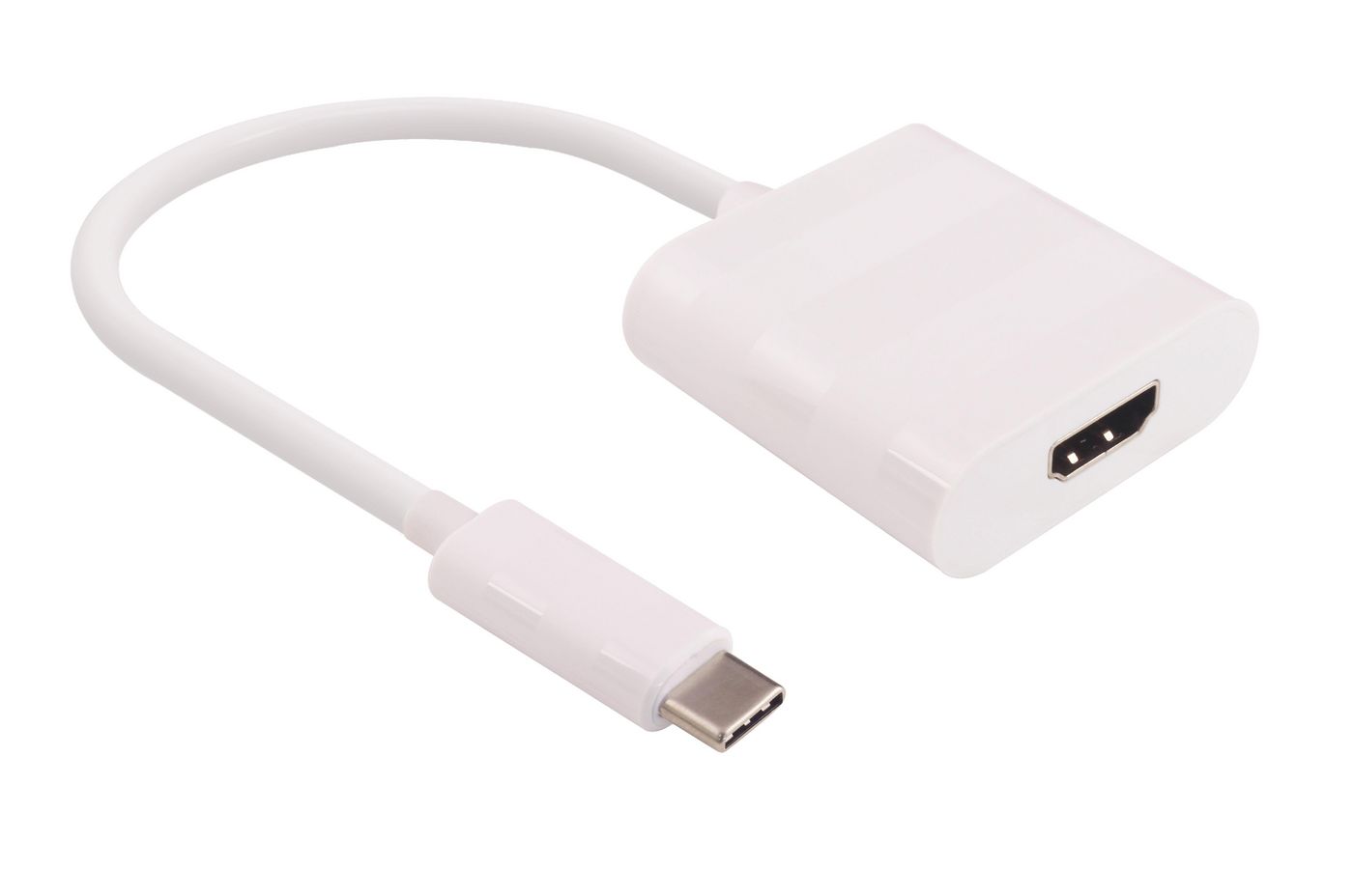 Microconnect Schwarz Usb-C-Hdmi-Adapter 0,15 M Weiß