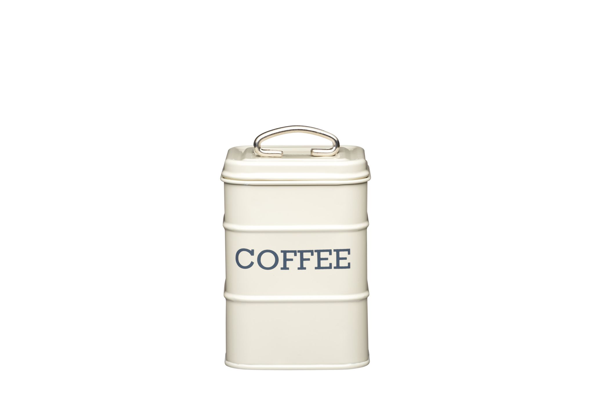 Kitchencraft Beige Living Nostalgie Metallic-Kaffeedose, 11 X 11 X 17 Cm - Creme - Image 2