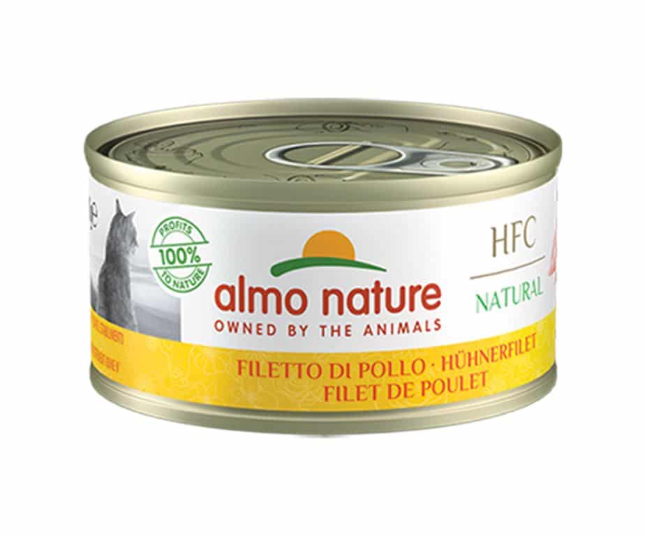 Pâtée almo nature tradition legend pour chat filet de poulet