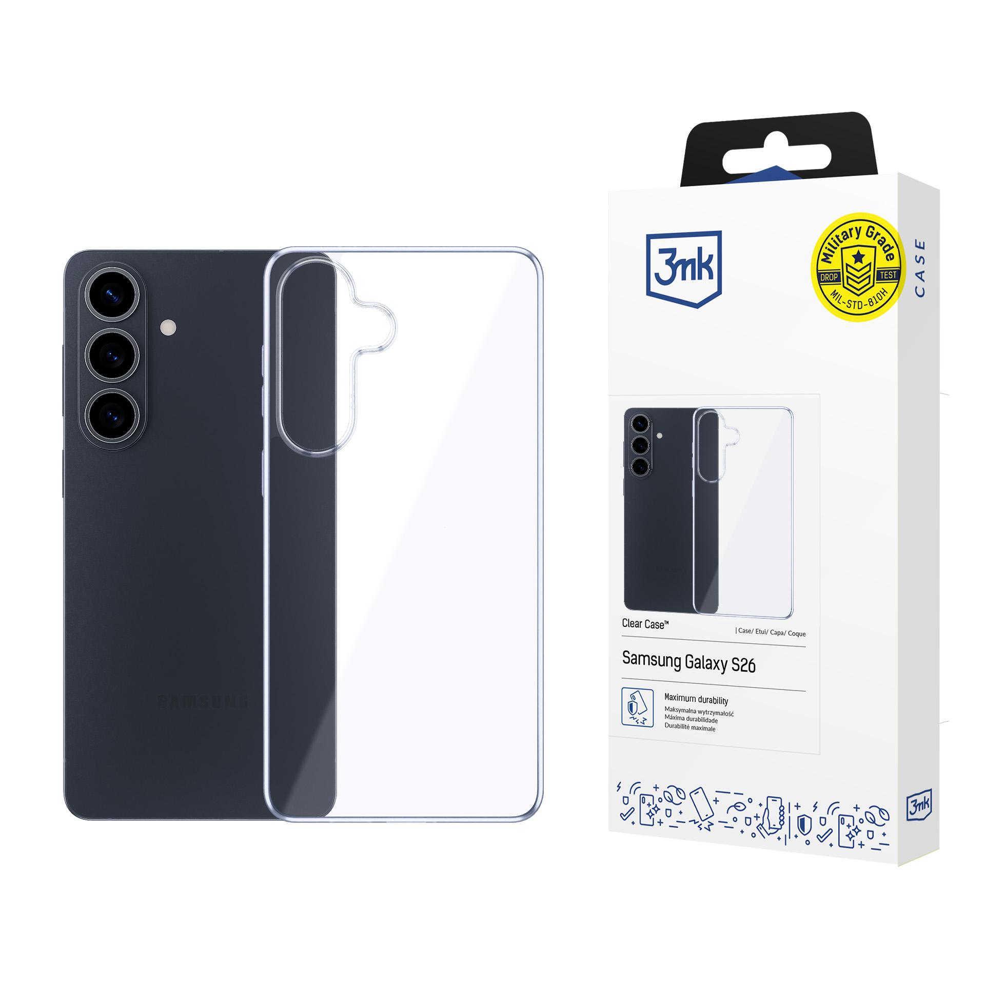 Oem Transparent Samsung Galaxy S26 - 3Mk Klarsichthülle