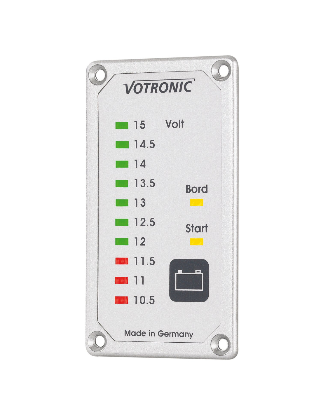 Votronic Duo-Akkutester S - 12V Batterie Anzeigepanel - Image 3