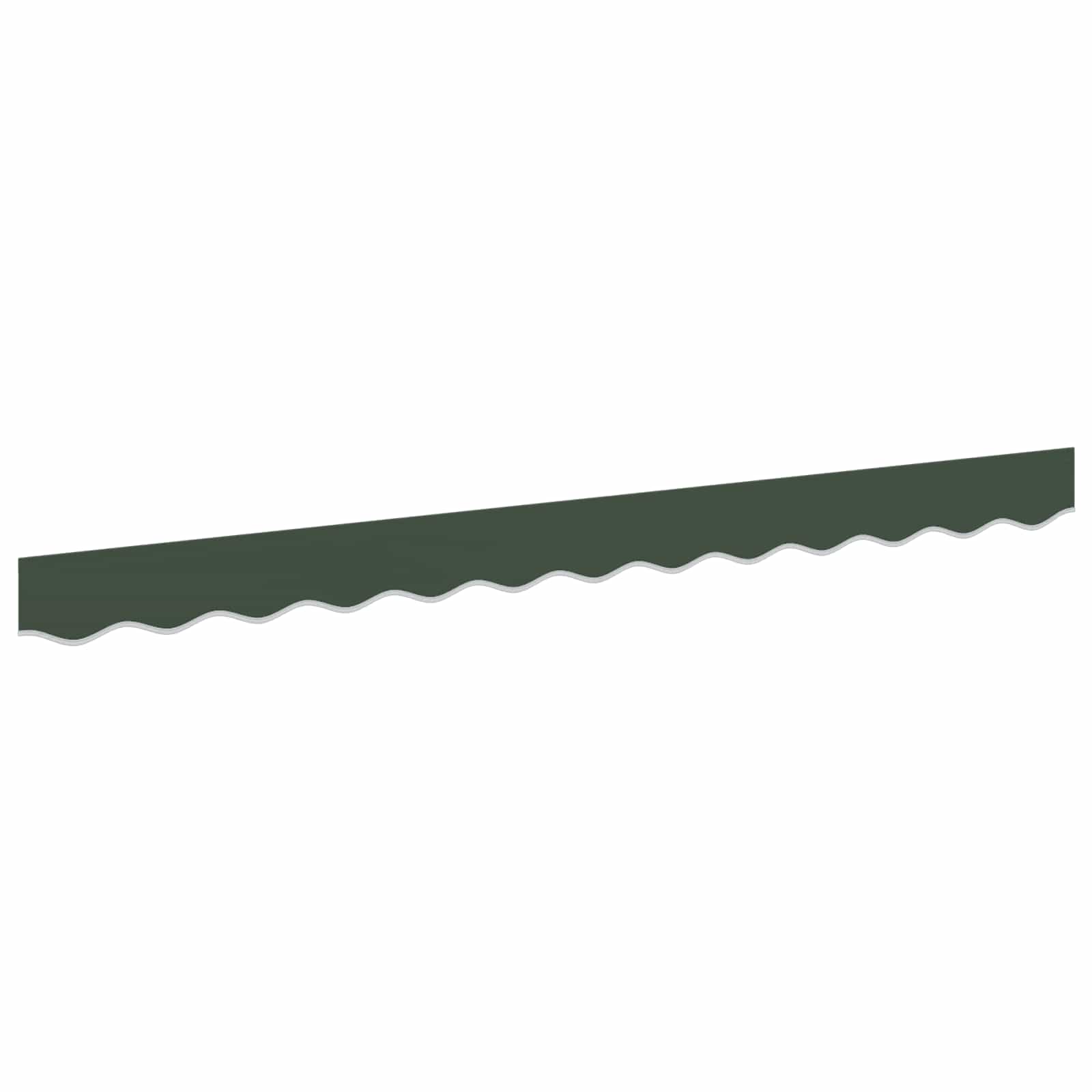 Awning Valance Replacement Dark Green 3 M Polyester Vidaxl