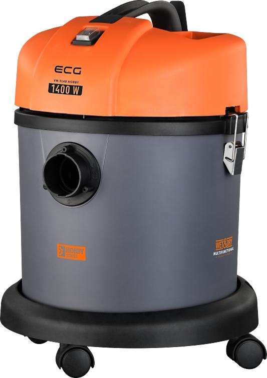 Ecg Orange/Grau Vm 3140 Vacuum Drum Vacuum Dry&Wet Combi, Staubsauger Zubehör, - Bild 2