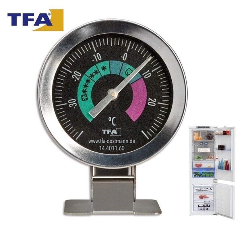 TFA Dostmann 14.4011.60 Kühl-/Gefrierschrank-Thermometer
