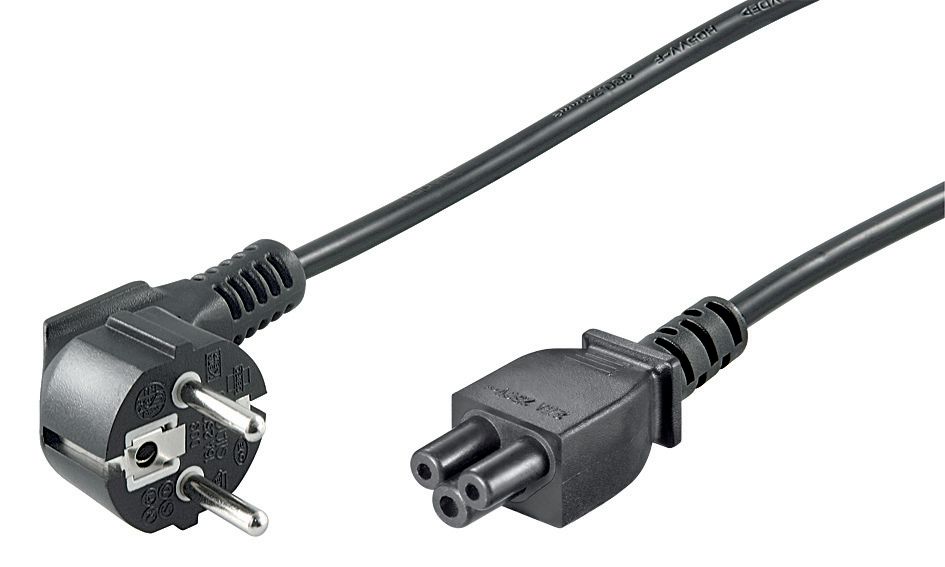 Microconnect Schwarz Schuko-Stromkabel -C5 1,2 M