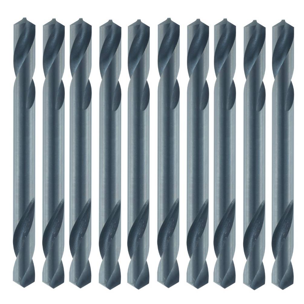 Lot de 10 forets HSS court double coupe · Ø 3,5 mm — photo de l’offre ManoMano