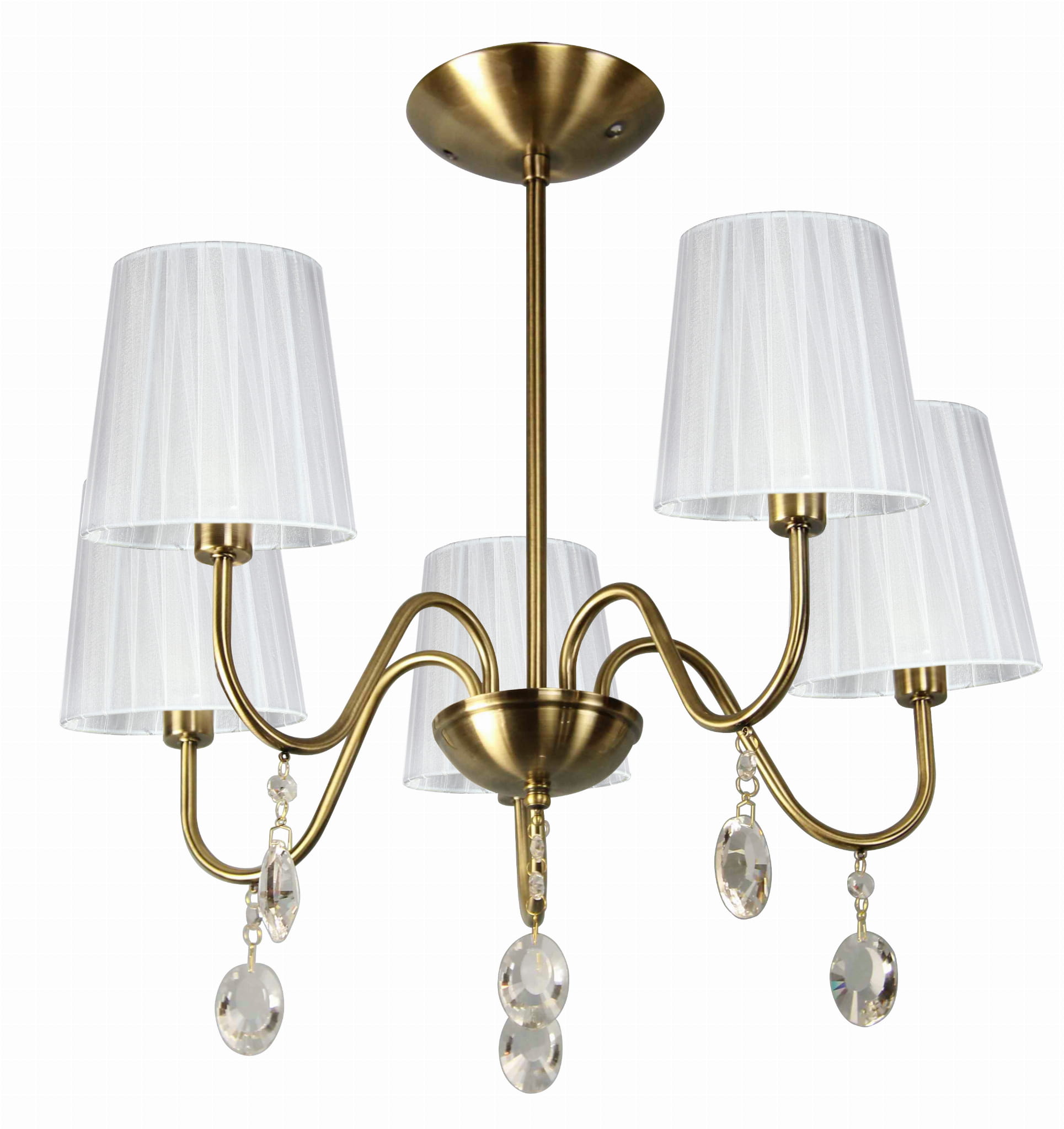 Lustre Candellux Sorento 35-38104 Laiton Blanc 5xe14