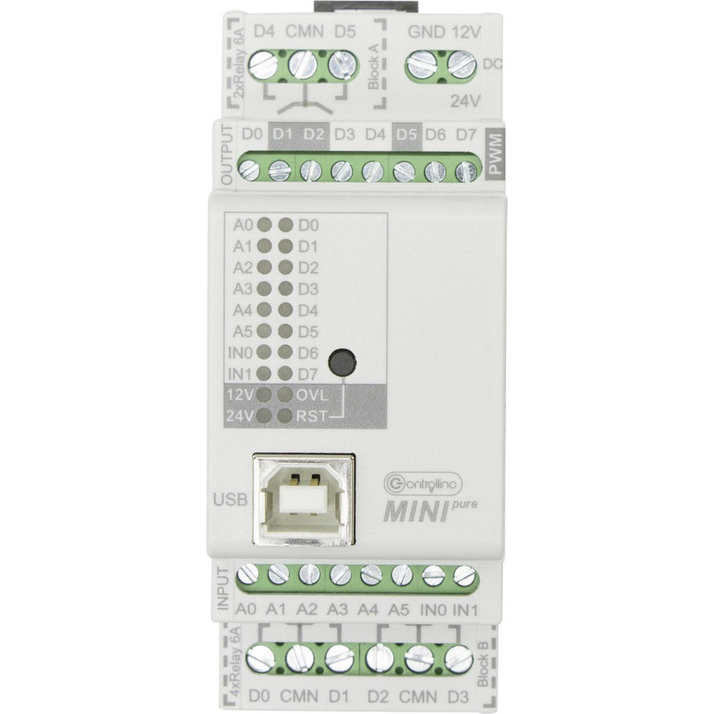 Controllino MINI pure 100-000-10 SPS-Steuerungsmodul 12 V/DC, 24 V/DC - Image 3