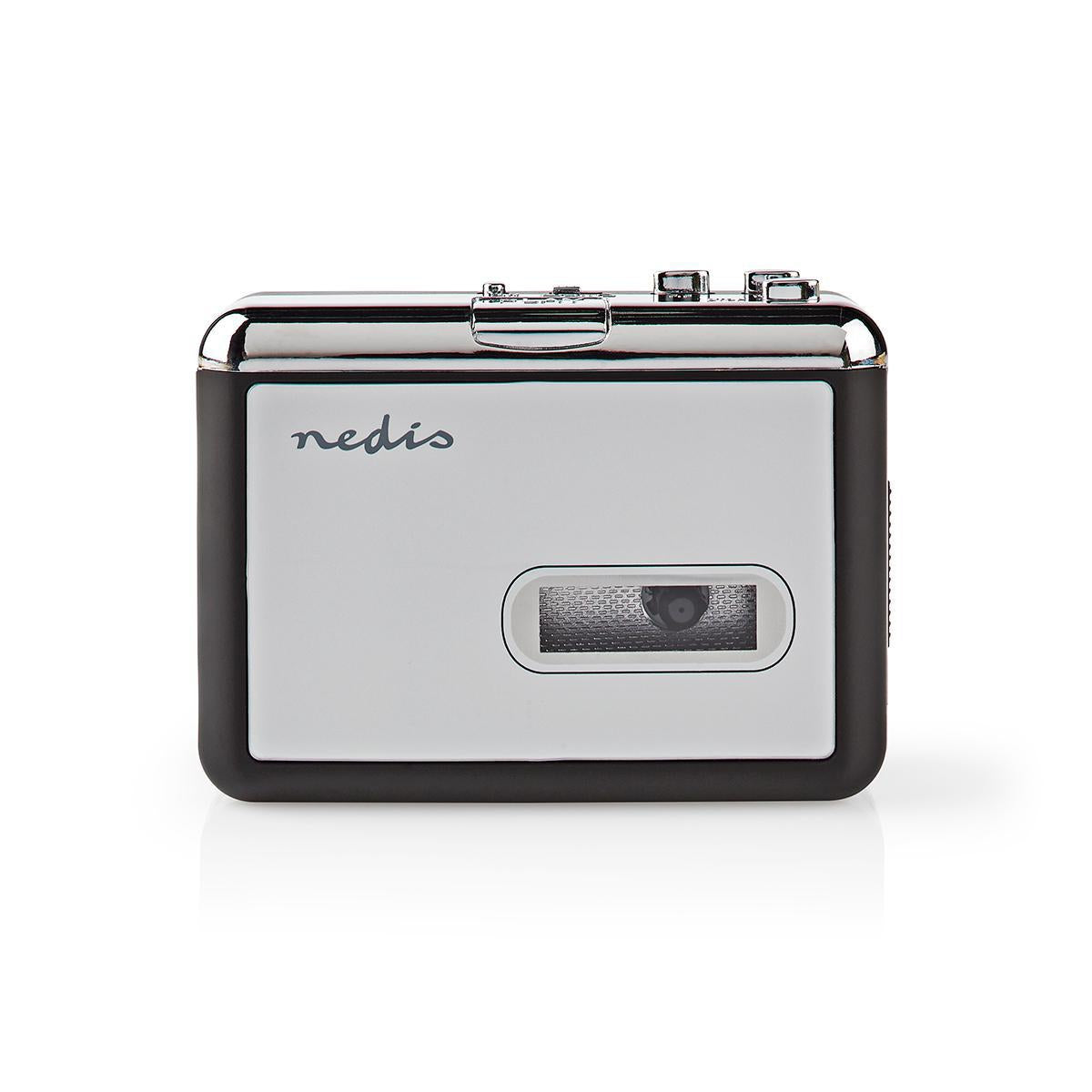 Nedis Kassettenkonverter - Acgru100gy - Tragbar - Usb - Batterie 5412810287765 - Image 3