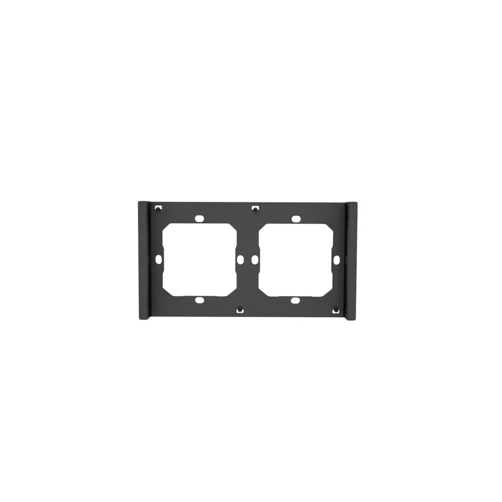 Sonoff Schwarz/Grau Zubehör Schalterprogramm, Double Mounting Frame For The Installation Of M5-80 Wall Switches - Bild 4