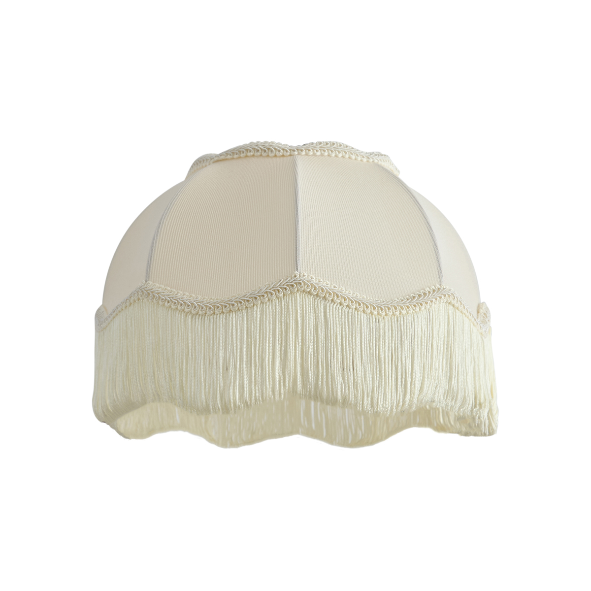 Qazqa Fabric Lampshade Beige With White Interior 31.5/15/14 -