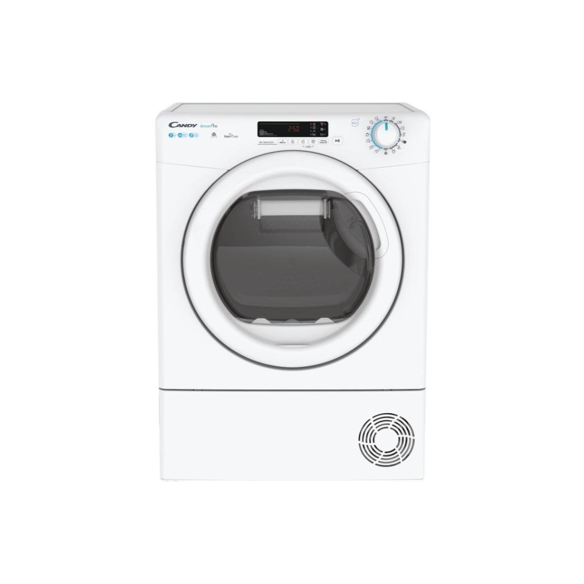 Candy Smart Pro , Asciugatrice Slim 7 Kg, Classe E, Bianco, Vapore, Wi-fi, Cso4h7a2de-s. Posizionamento Dell'apparecchio: Libera Installazione, Tipo Di Carica: Caricamento Frontale,... - Cso4 H7a2de-s