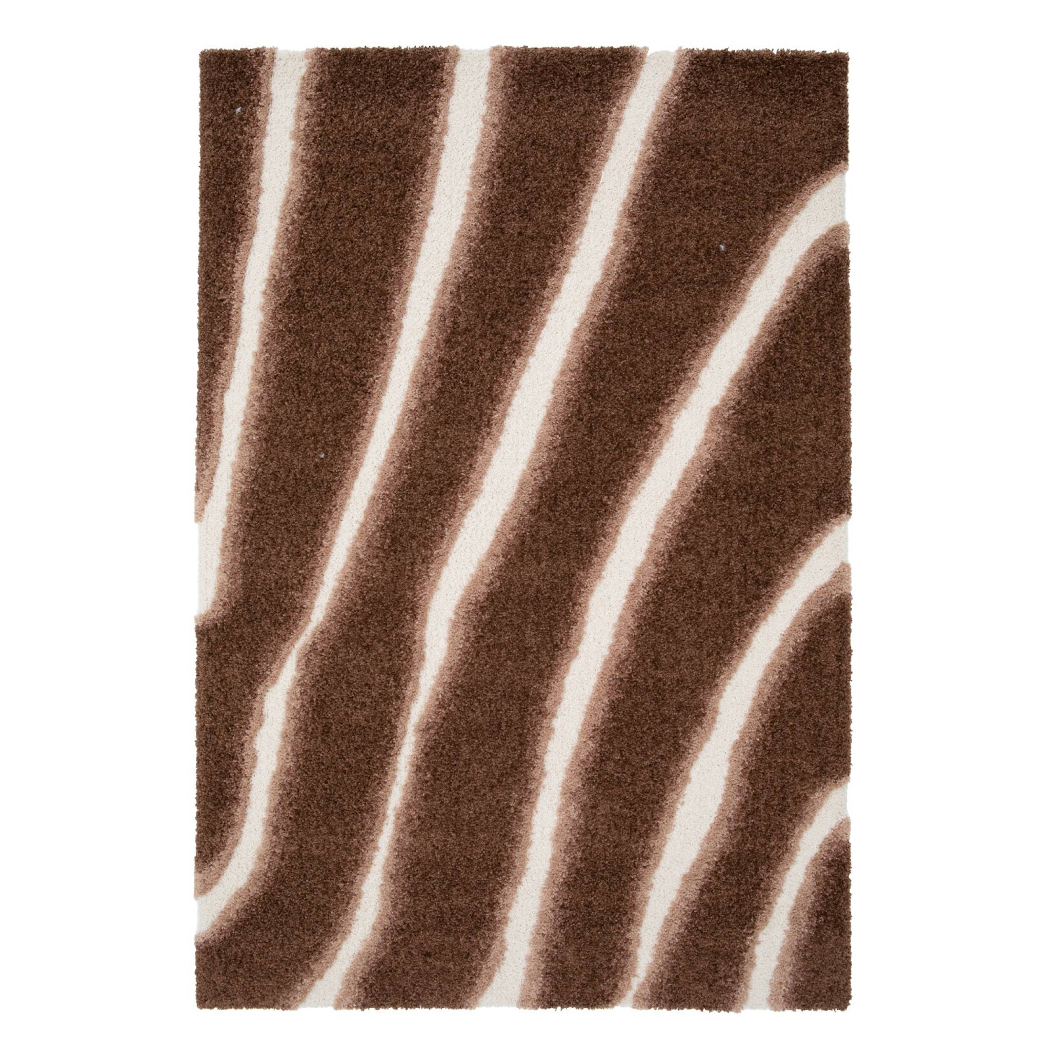 Sweeek - Braun Gemusteter Indoor-teppich