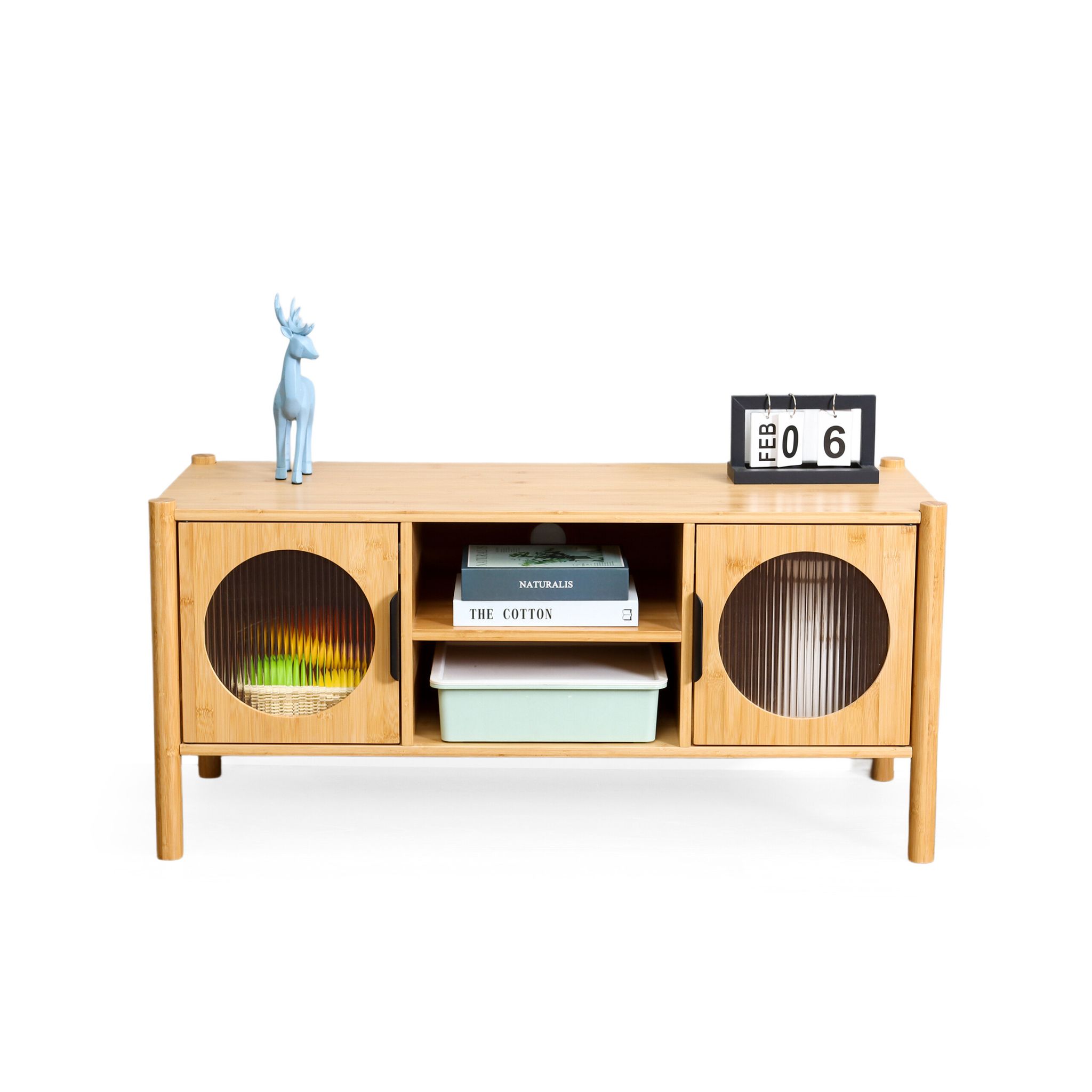 Meuble Tv Relaxdays, 2 Portes
