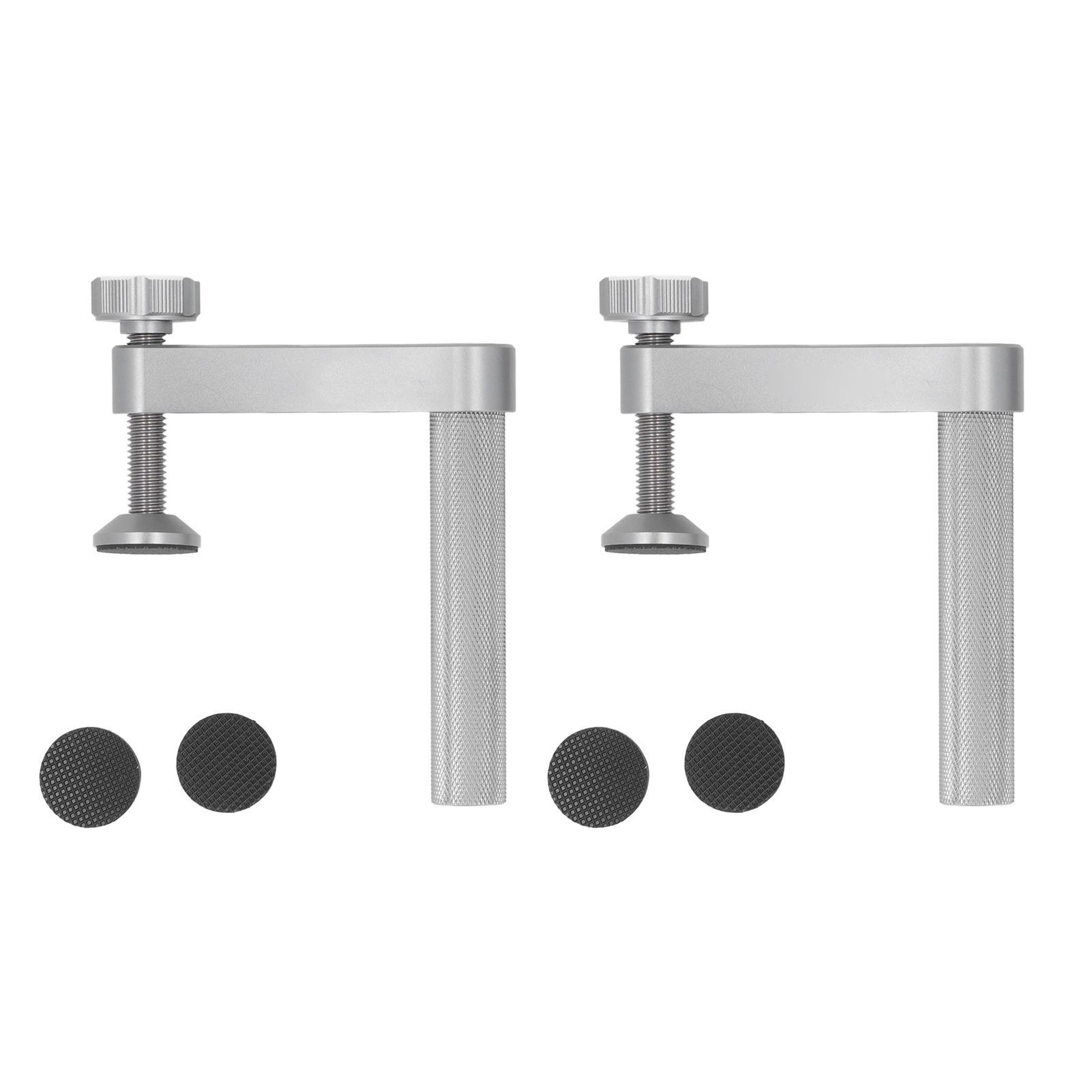 Colliers de table 19 mm pour menuiserie, alliage d'aluminium, lot de 2