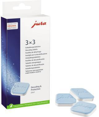 Jura Entkalkungstabletten Pack 9 (3X3) 2 Phasen Ohne Phosphate - Bild 10