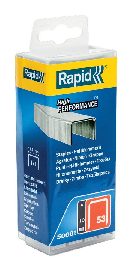 Rapid Heftklammer Typ 53 / 10 Mm 5.000 Stück