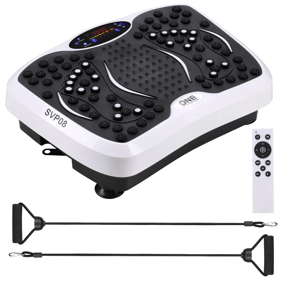 Oem Weiß One Fitness Bluetooth Vibrationstrainingsplattform-Massagegerät Svp08 (17-22-456) (5908261688386)