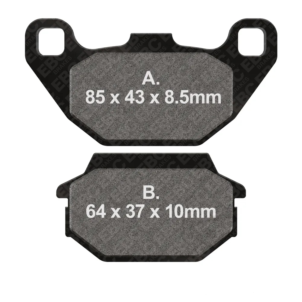 Ebc Bremsbeläge Vorne Sangyang Sym Hd 200 Bj. 2004-2007 Lh18w-6 - Bild 4