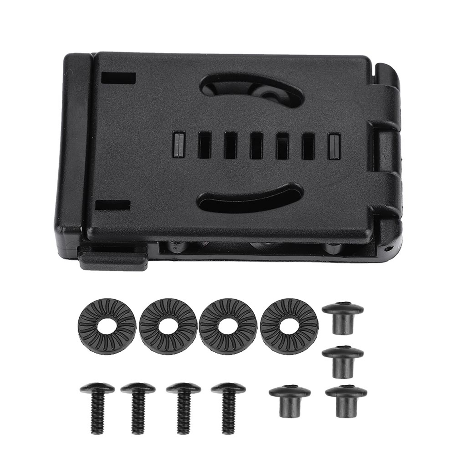 Étui porte-outil multifonction en nylon avec clip ceinture et pince dorsale, 8,6 x 5,9 cm