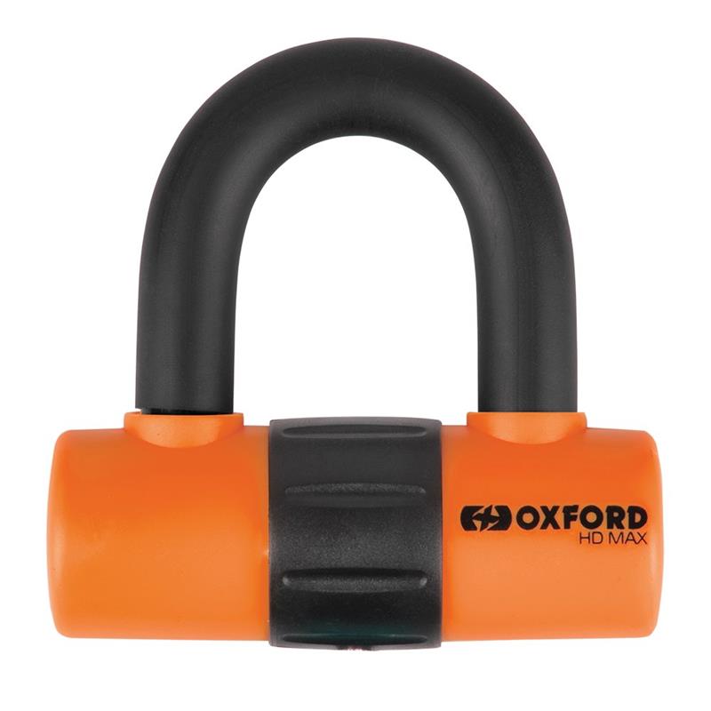 Oxford Schwarz/Orange Heavy Duty Max, Bremsscheibenschloss - Image 4
