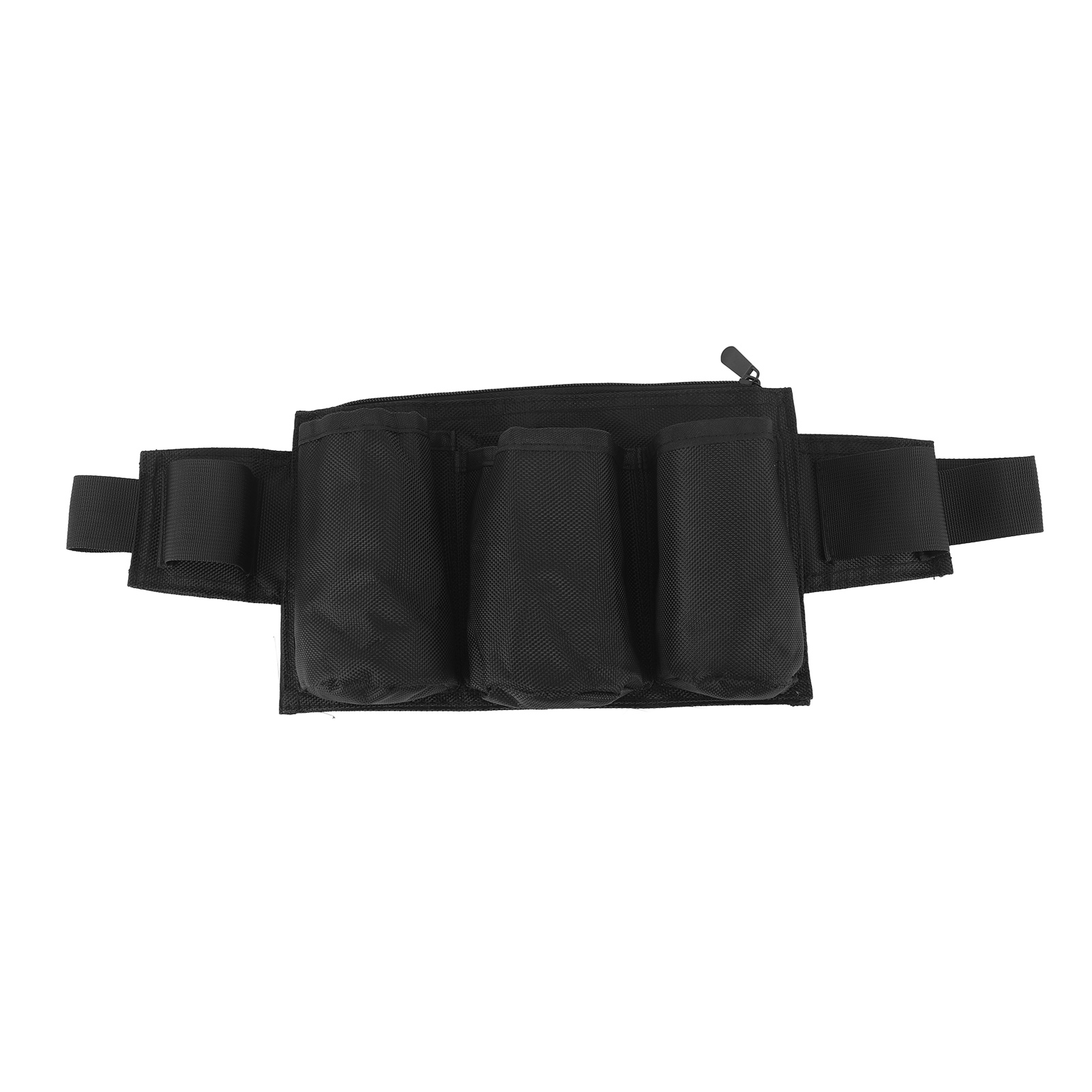 Ceinture porte-outils de jardinage imperméable en tissu Oxford, 6 poches et 2 sangles, réglable, noir