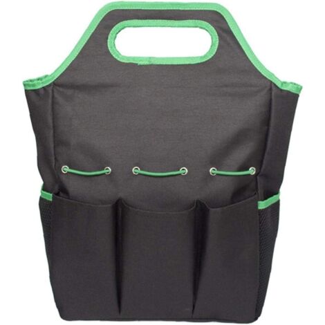 Sac à outils de jardinage portable avec 8 poches extérieures, tissu durable
