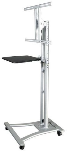 Newstar Versilbert Neomounts By Mobile Flat Screen Floor Stand (Plasma-M1800e) (Plasmam1800e)