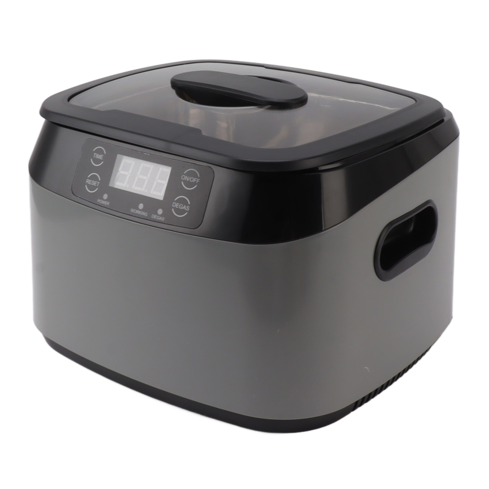Nettoyeur à ultrasons 1200 ml, affichage numérique, minuterie, 220 V, pour bijoux et lunettes