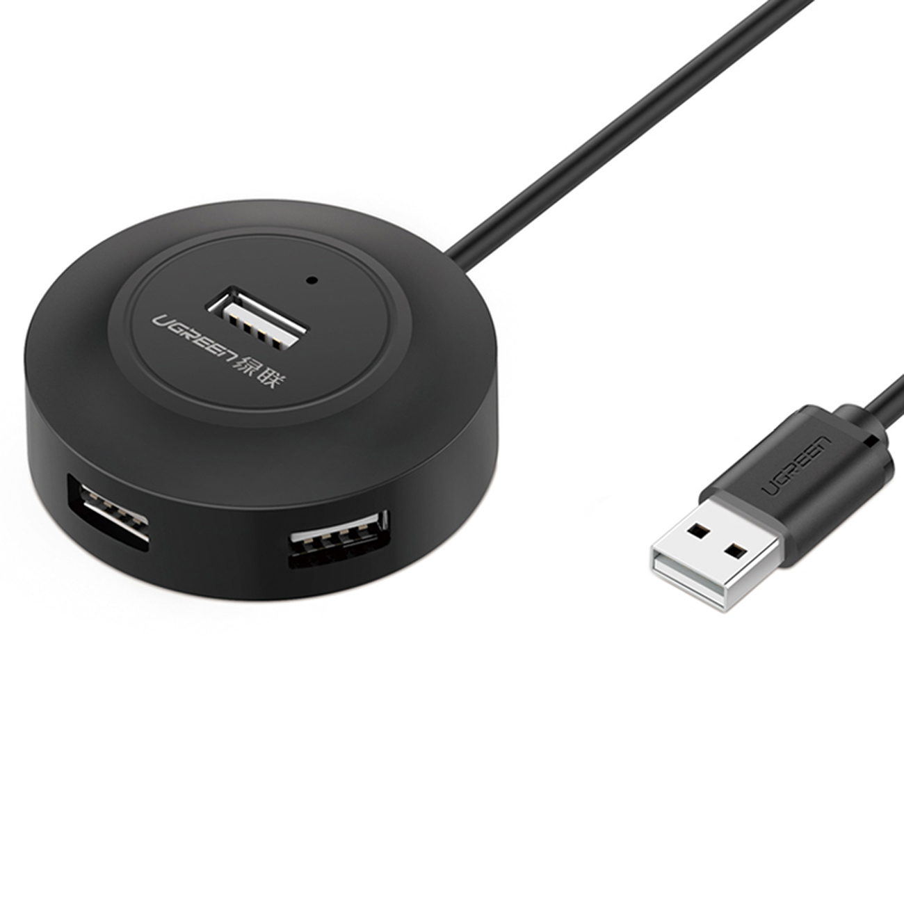 Gree Schwarz Hub Ugreen Cr106 4X Usb 2.0 - Bild 5