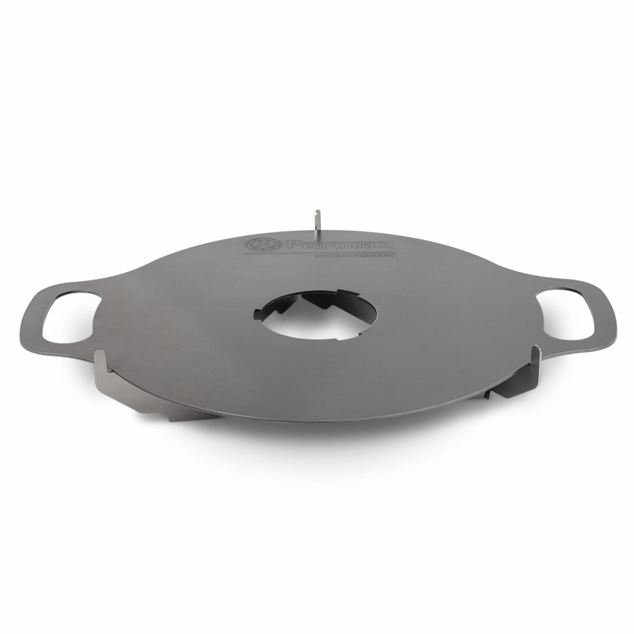 Petromax Schwarz - Atago Grillplatte Stahl-Plancha Erweiterung Für Atago Grill