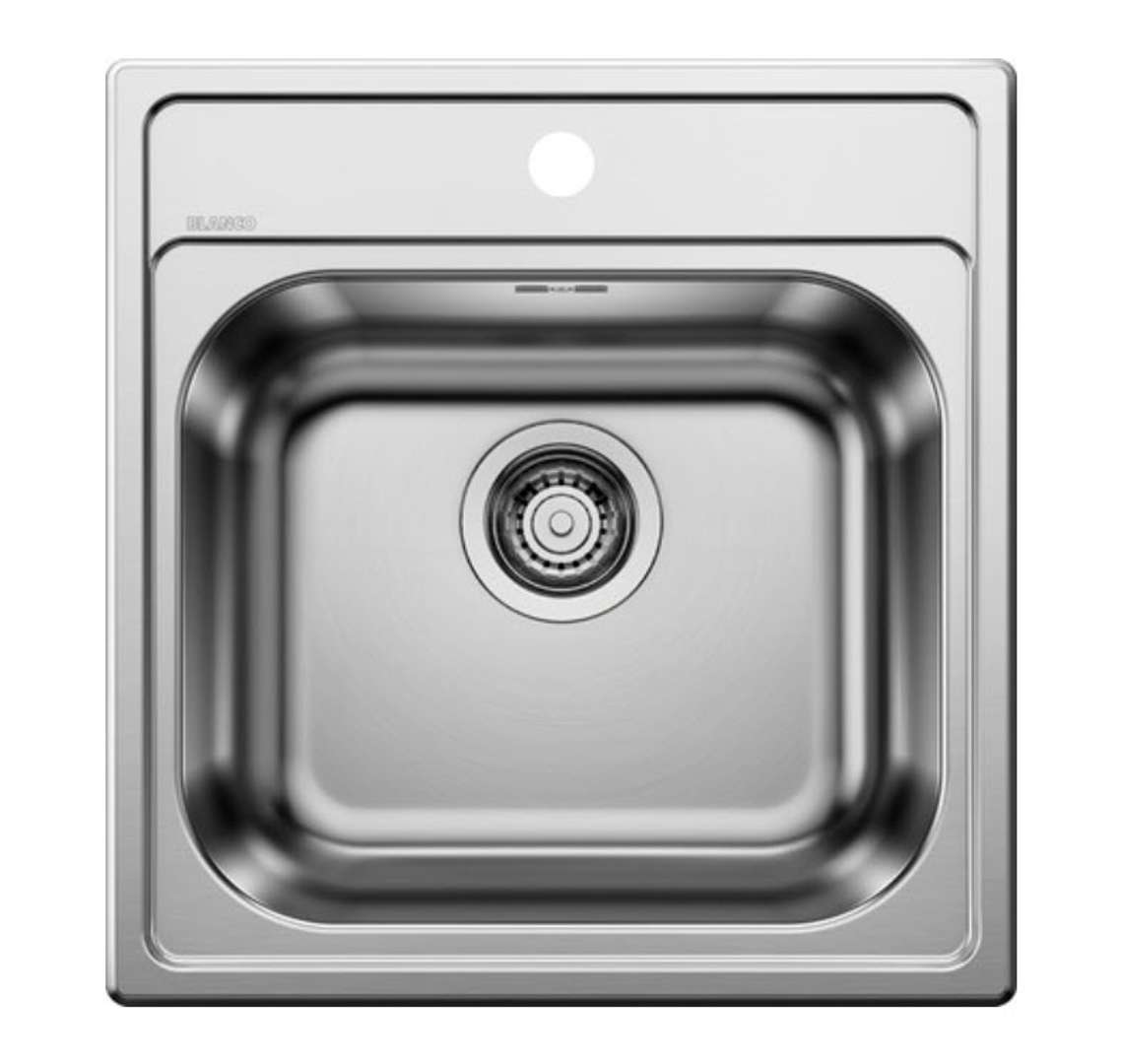 Blanco Edelstahlspüle "BLANCODANA 45" 1 Stk. tlg. zum wechselseitigen Einbau geeignet