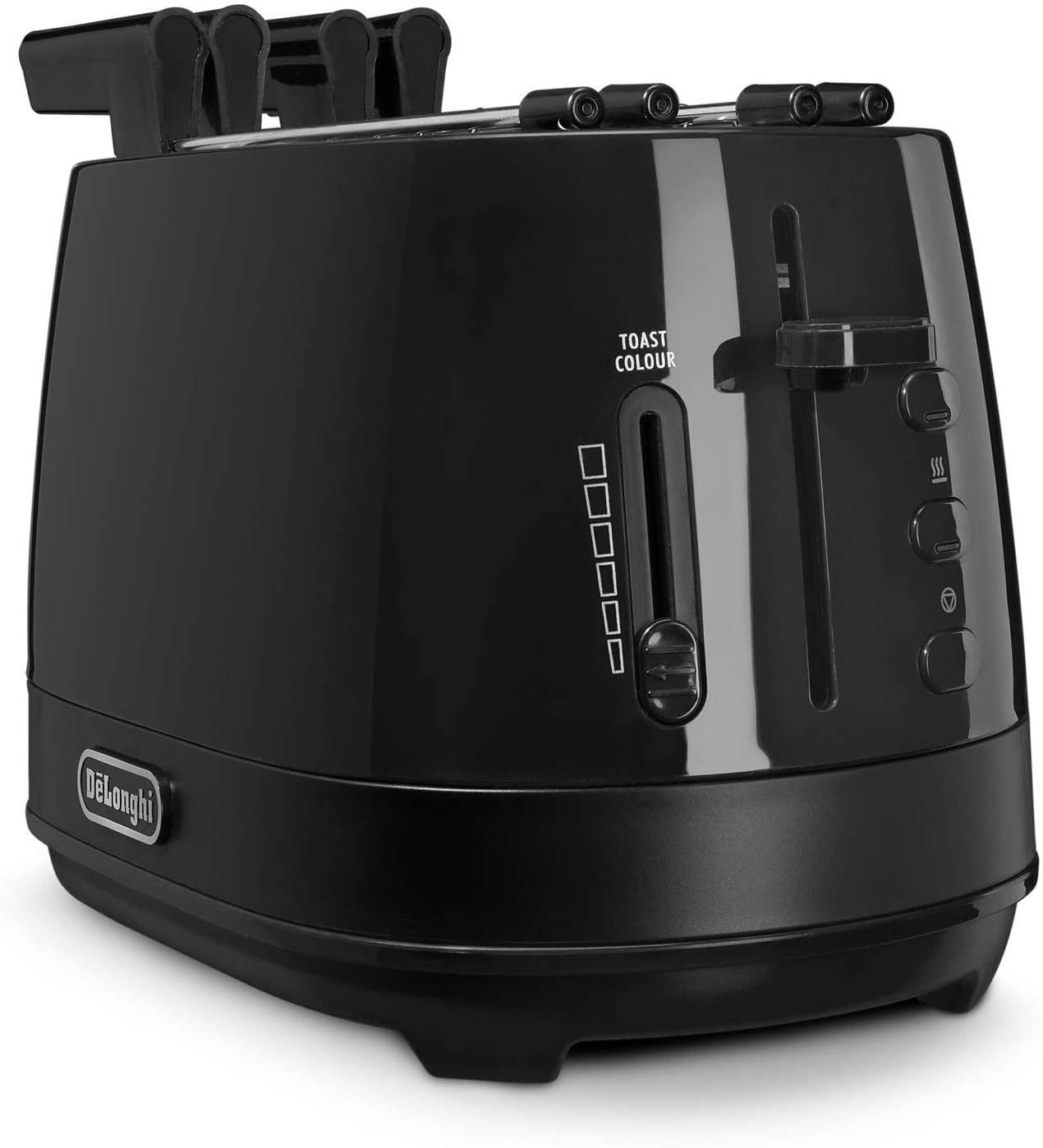 Delonghi Schwarz Ctlap2203.bk Toaster 2 Scheibe(N) 550 W
