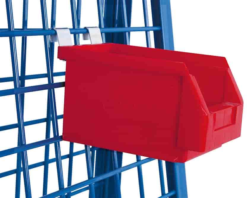 Rot Variofit Materialkiste, 130X140x230mm - Image 2