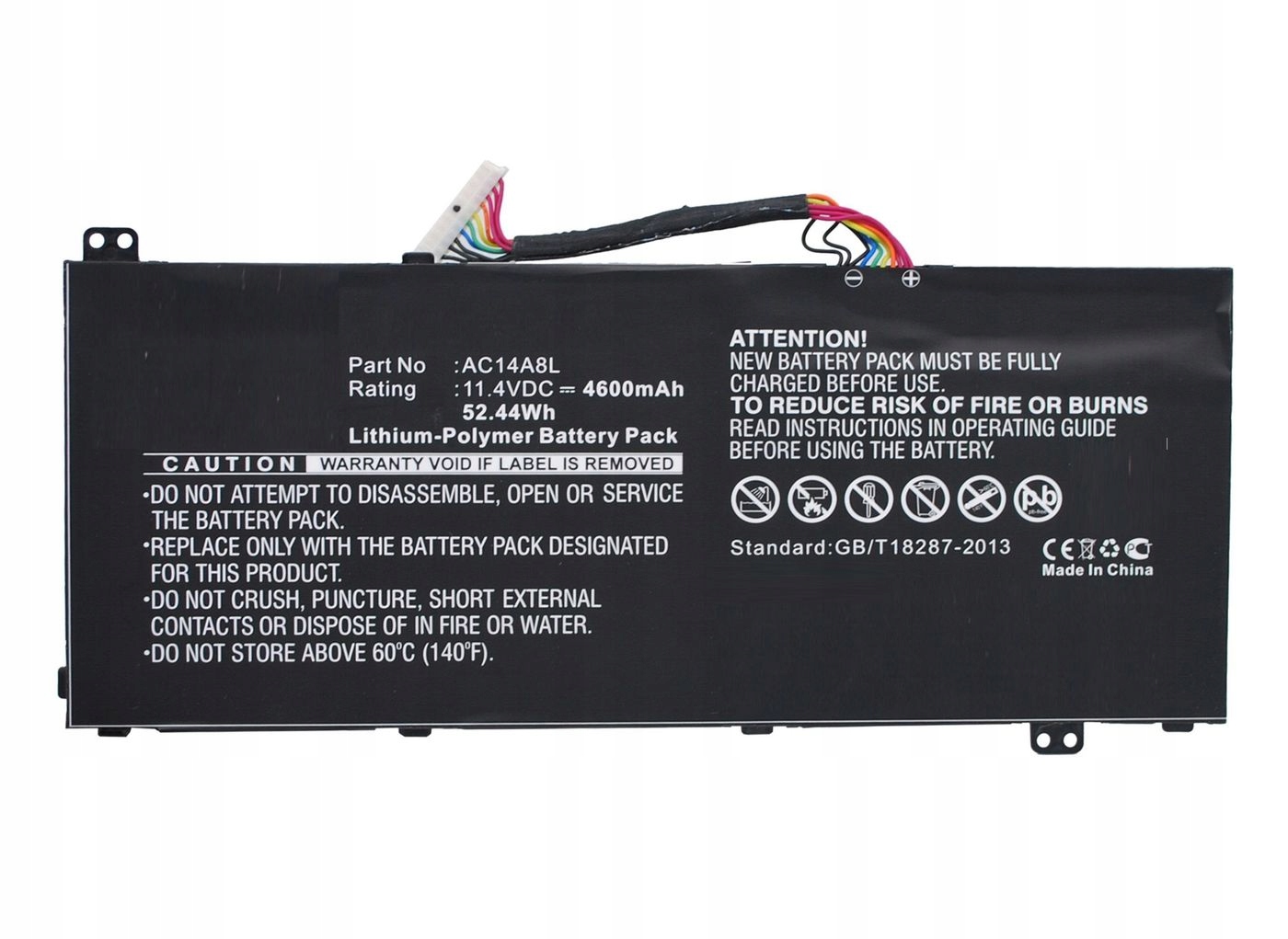Microbattery Coreparts Akku Für Acer Ac14a8l